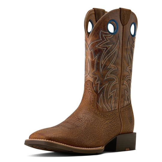 Ariat - Mens Sport Sidebet Wide Square Toe Boots