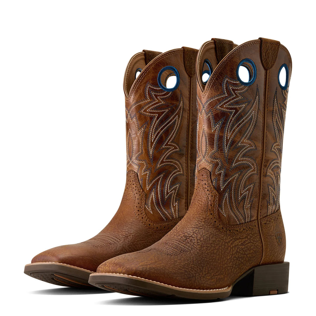Ariat - Mens Sport Sidebet Wide Square Toe Boots