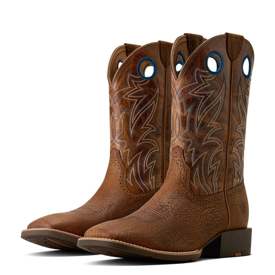 Ariat - Mens Sport Sidebet Wide Square Toe Boots
