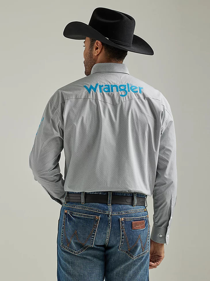 Wrangler - Mens Snap Logo Arena Shirt