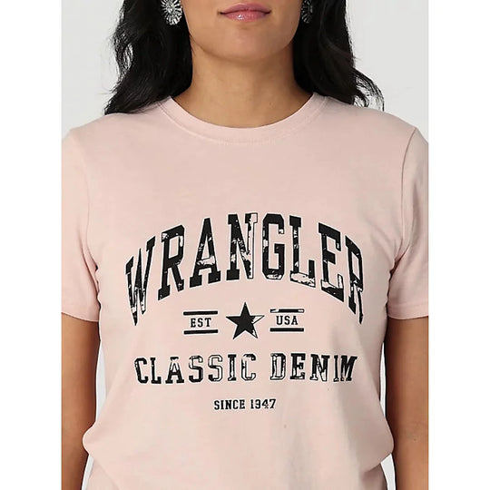 Wrangler - Womens Peach Whip Tee