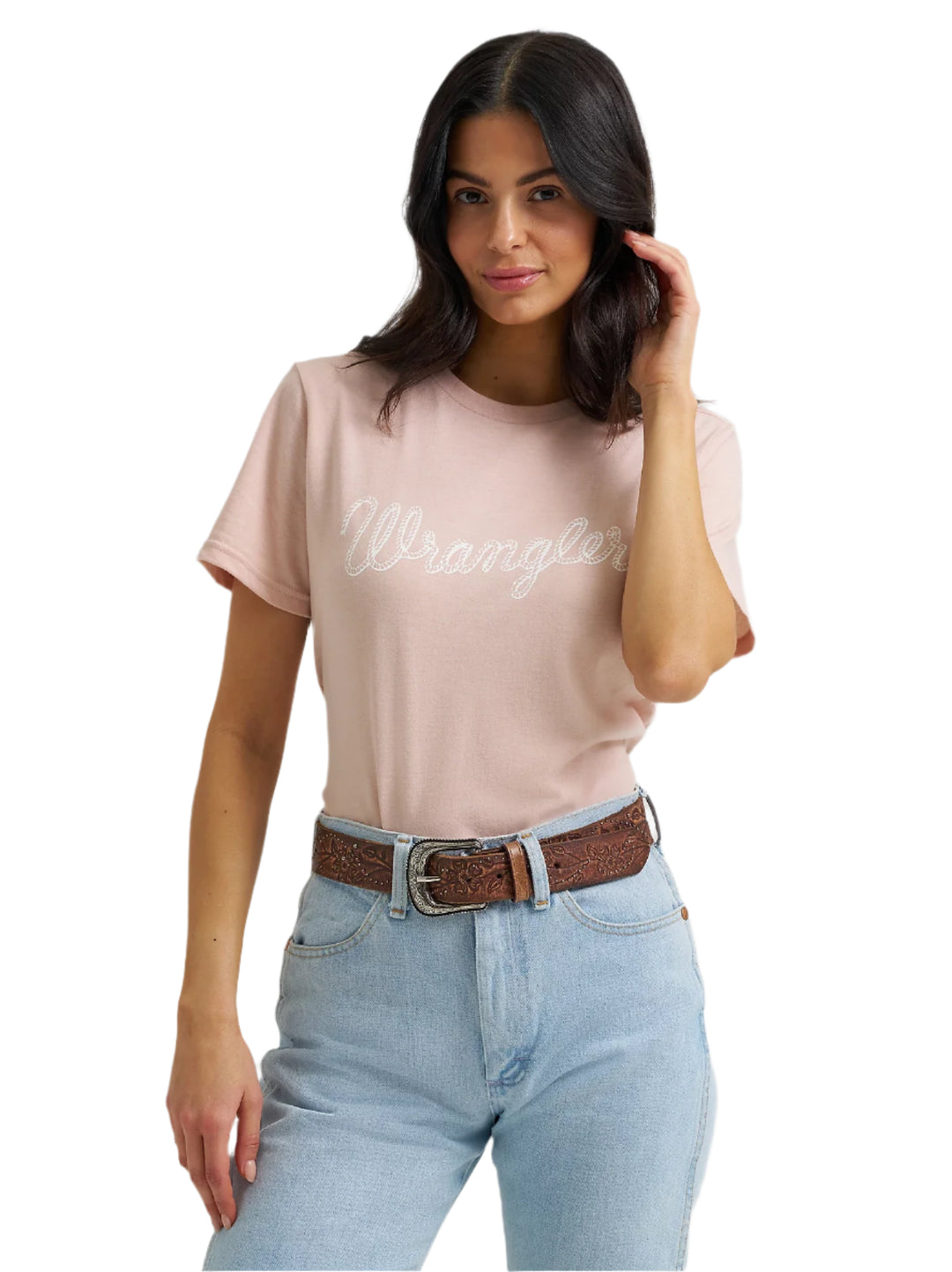 Wrangler - Womens Rope Logo Reg Fit Tee