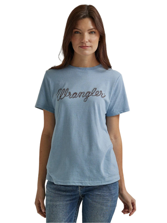 Wrangler - Womens Blue Year Round Tee