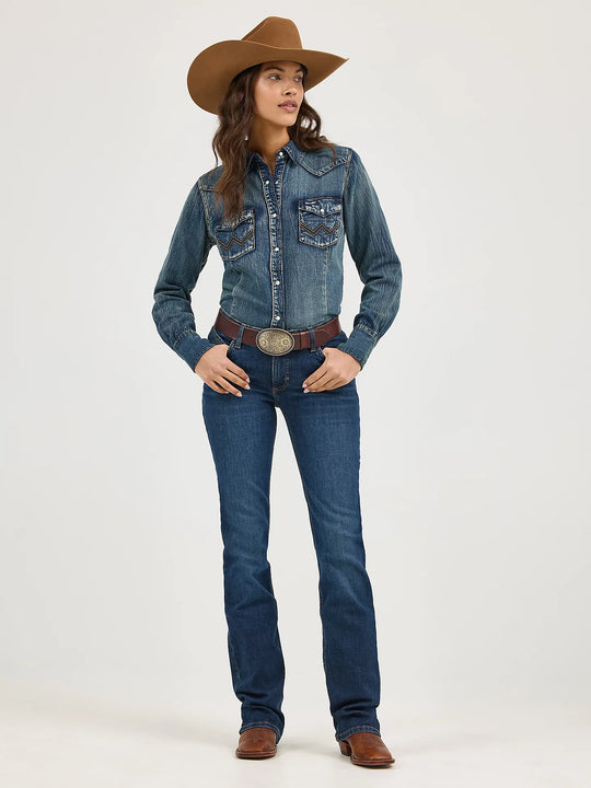 Wrangler - Womens Willow Davis Riding Jean