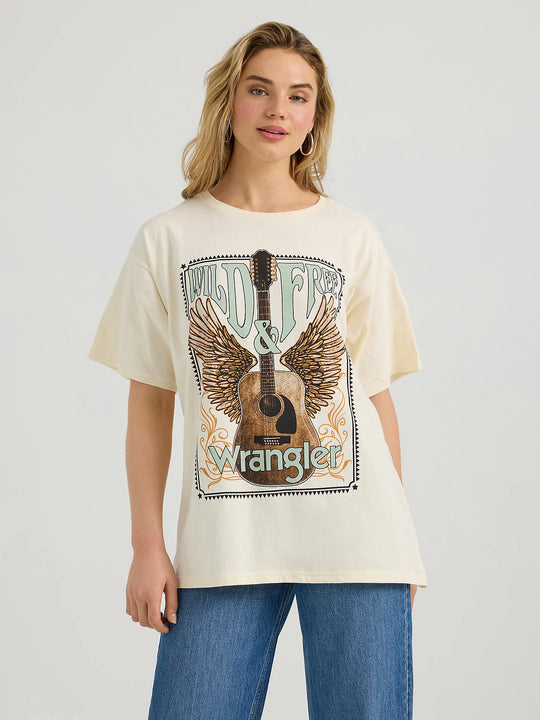 Wrangler - Womens Wild & Free Tee