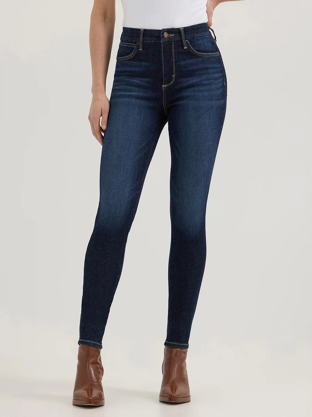 Wrangler - Womens Hi Rise Skinny Bespoke Jeans