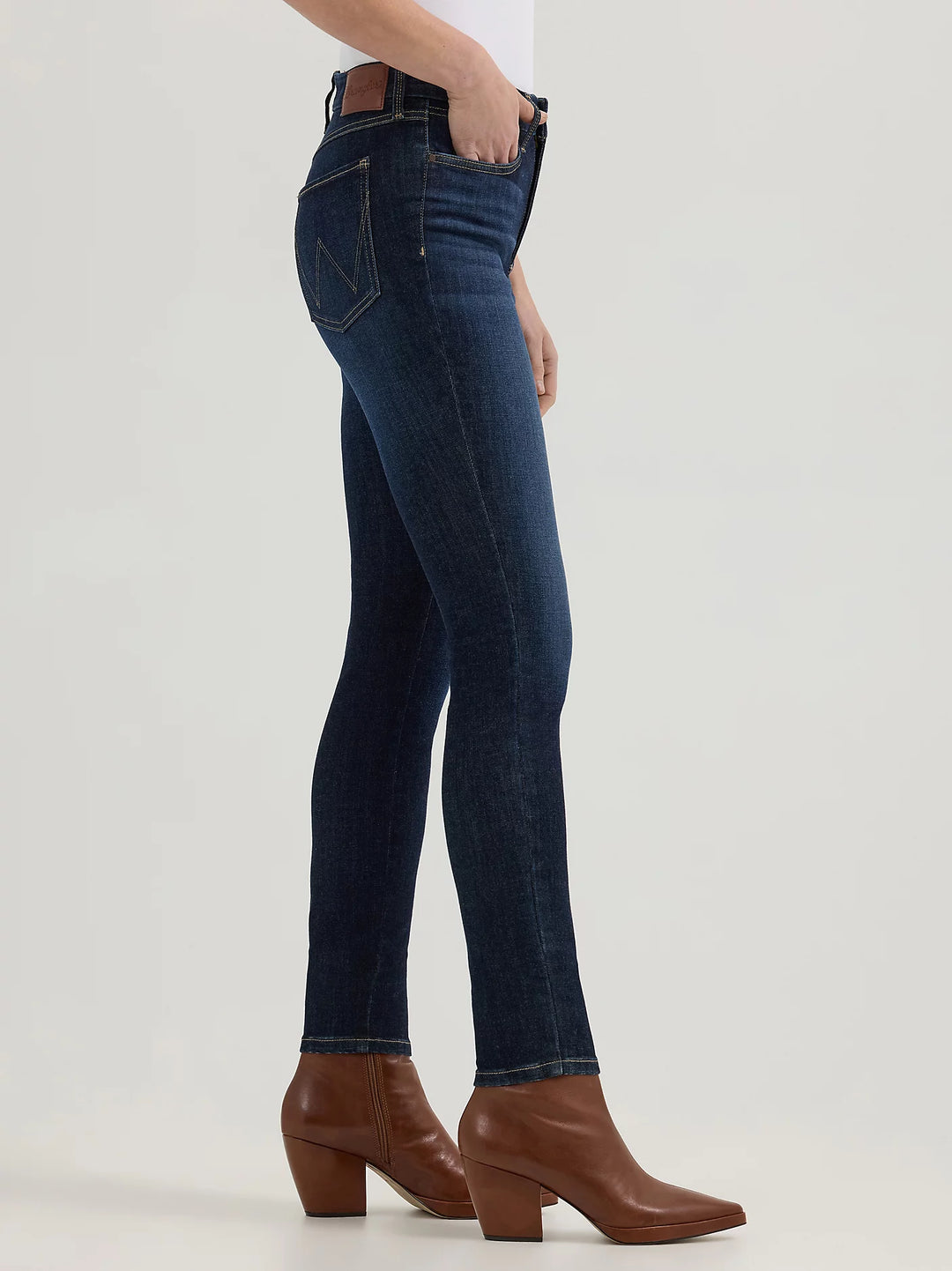 Wrangler - Womens Hi Rise Skinny Bespoke Jeans