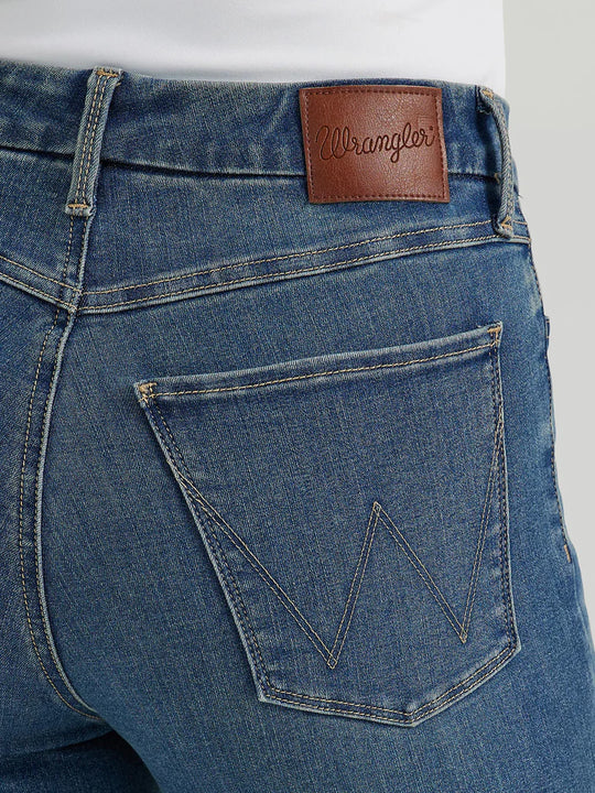 Wrangler - Womens Lara Bespoke Boot Cut Hi Rise Jeans