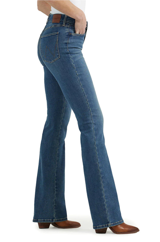 Wrangler - Womens Lara Bespoke Boot Cut Hi Rise Jeans