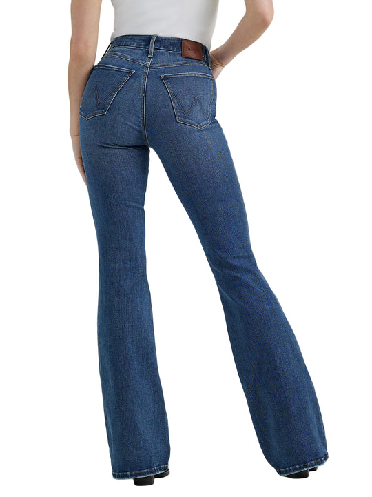Wrangler - Womens Bespoke Hi Rise Flare Jeans