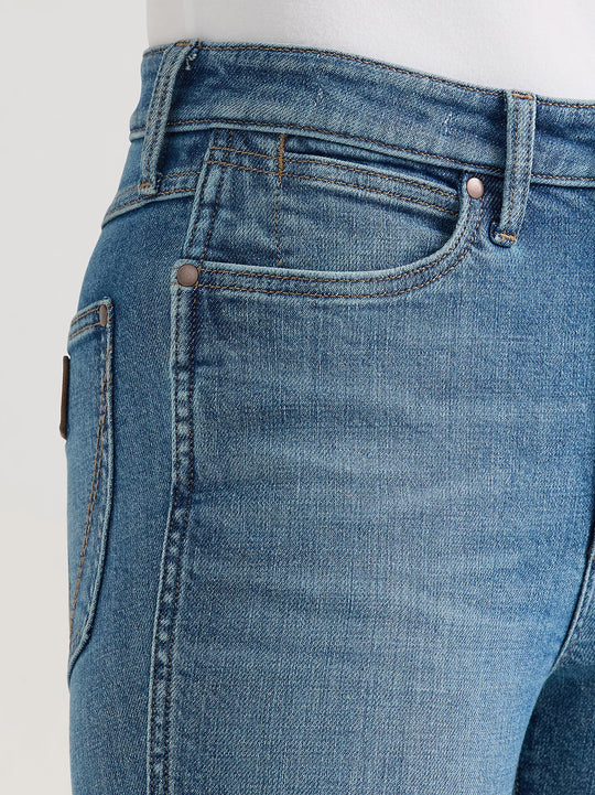 Wrangler - Womens Josephine Mid Wash High Rise Bailey Jean