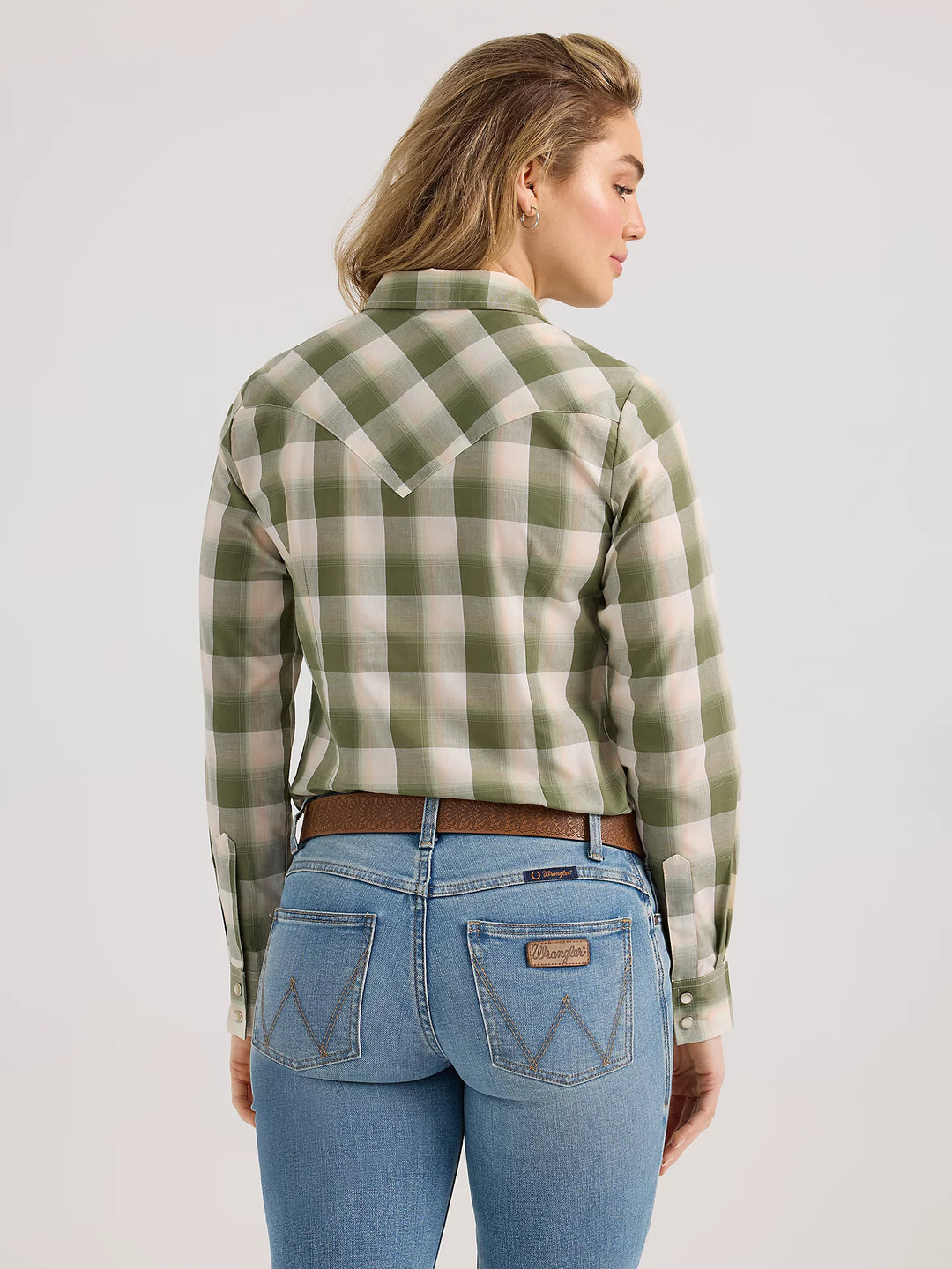 Wrangler - Womens Olivia Plaid Arena Shirt