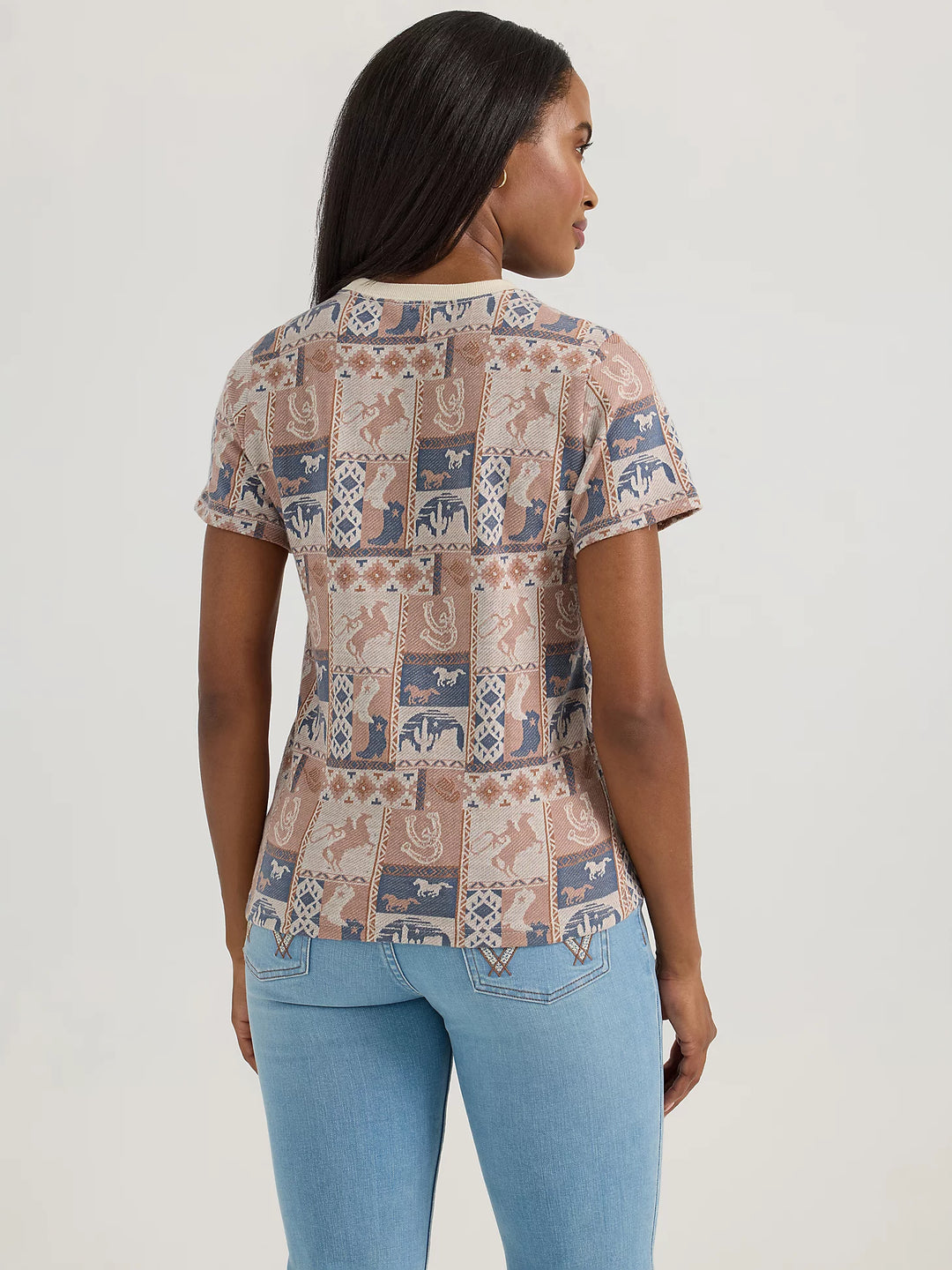 Wrangler - Womens Tulsa Patch Tee