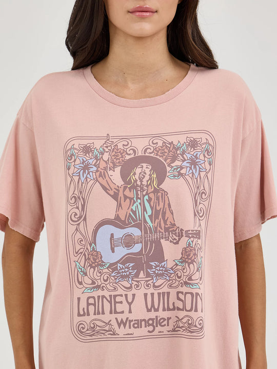 Wrangler - Womens Pink Lainey Wilson Tee