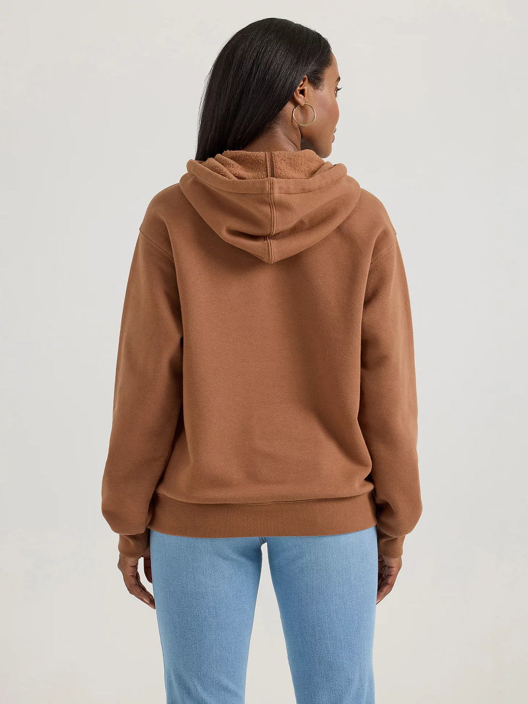 Wrangler - Womens Logo Tan Hoodie