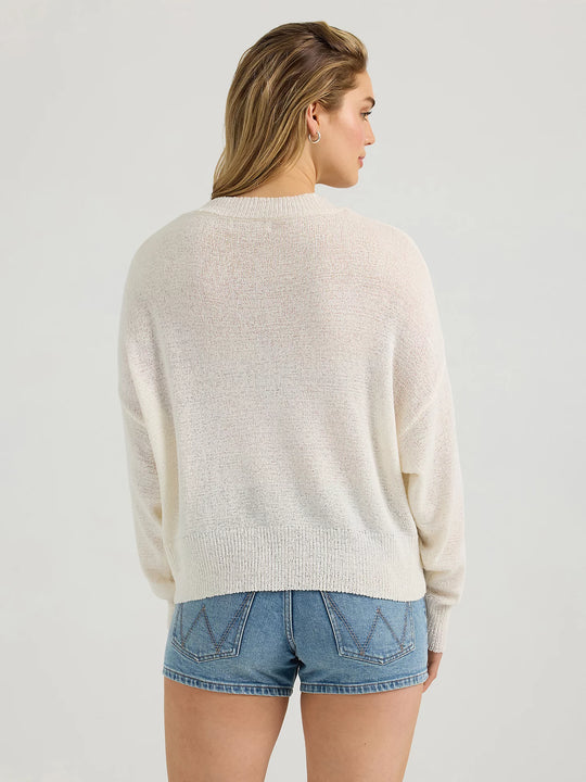 Wrangler - Womens Gauzy Knit Pullover