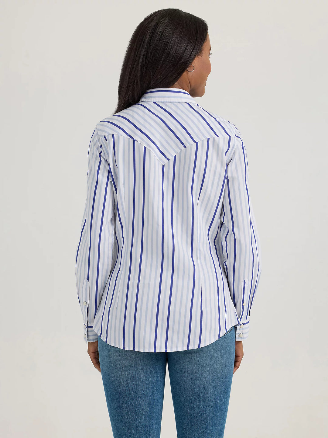 Wrangler - Womens Bessie Stripe Arena Shirt