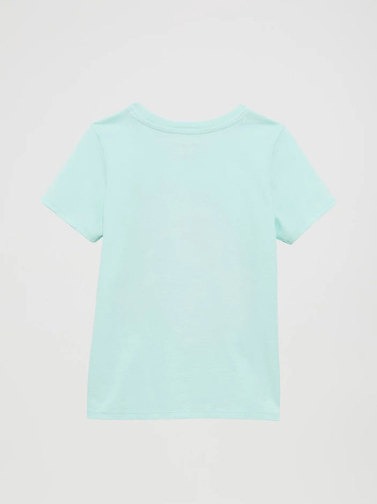 Wrangler - Kids Colourful Horse Teal Tee