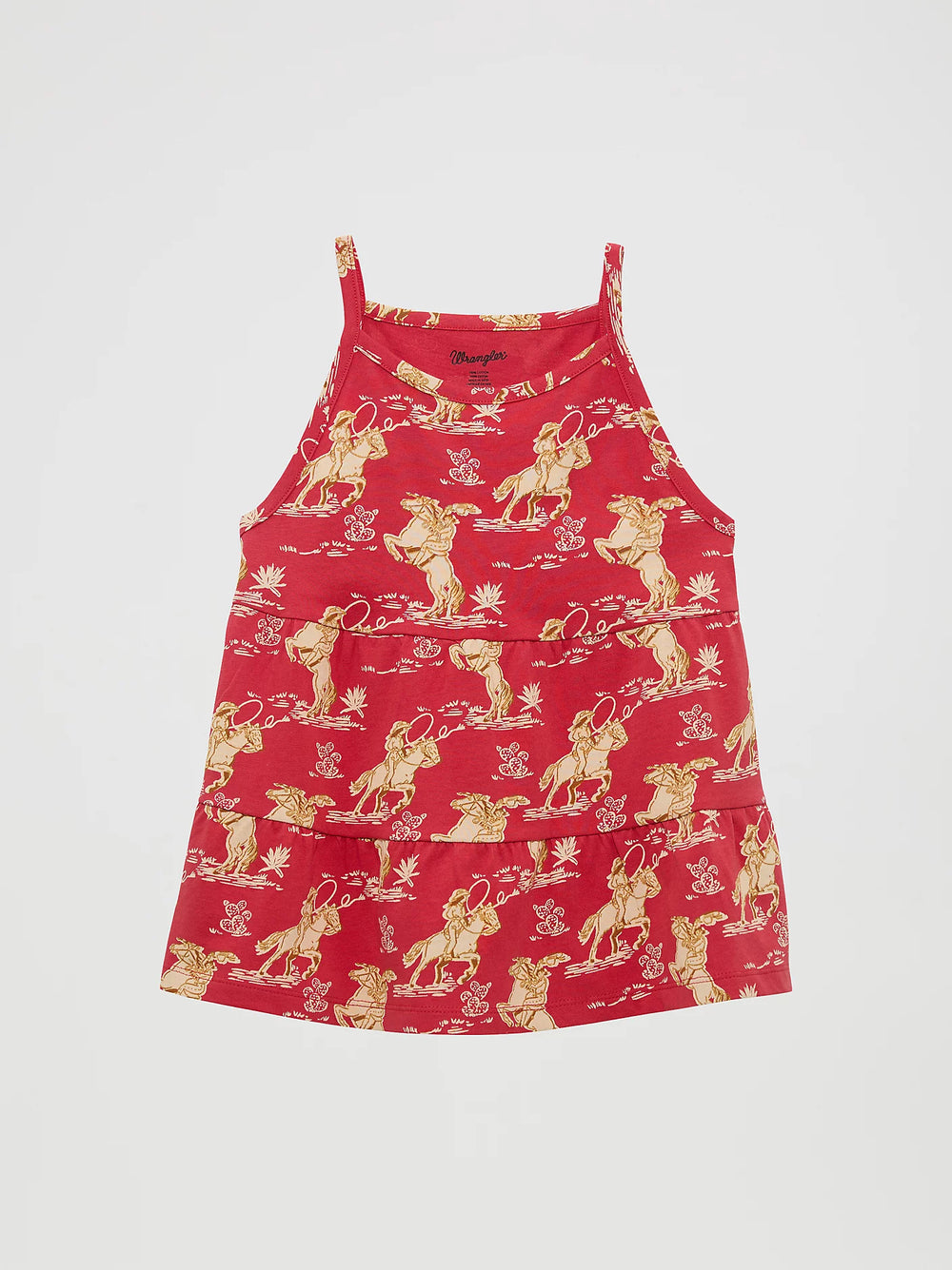 Wrangler - Girls Red Cowboy Tank