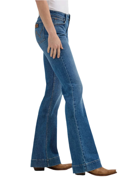 Wrangler - Womens Allison Wide Leg Trouser Jean