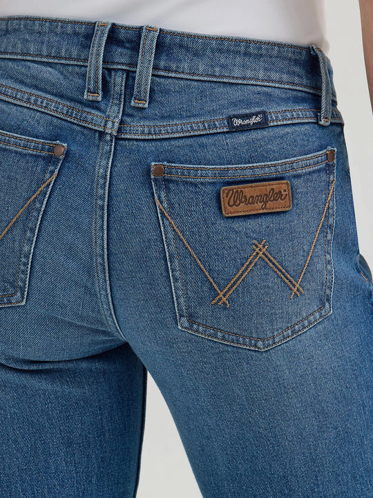 Wrangler - Womens Allison Wide Leg Trouser Jean
