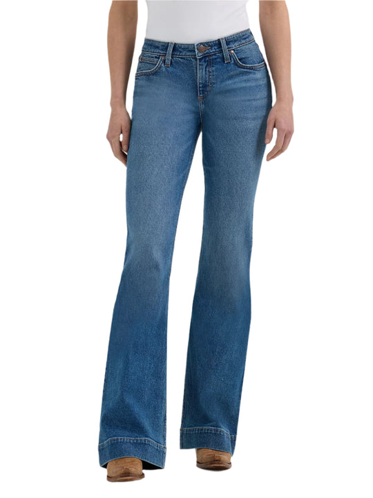 Wrangler - Womens Allison Wide Leg Trouser Jean