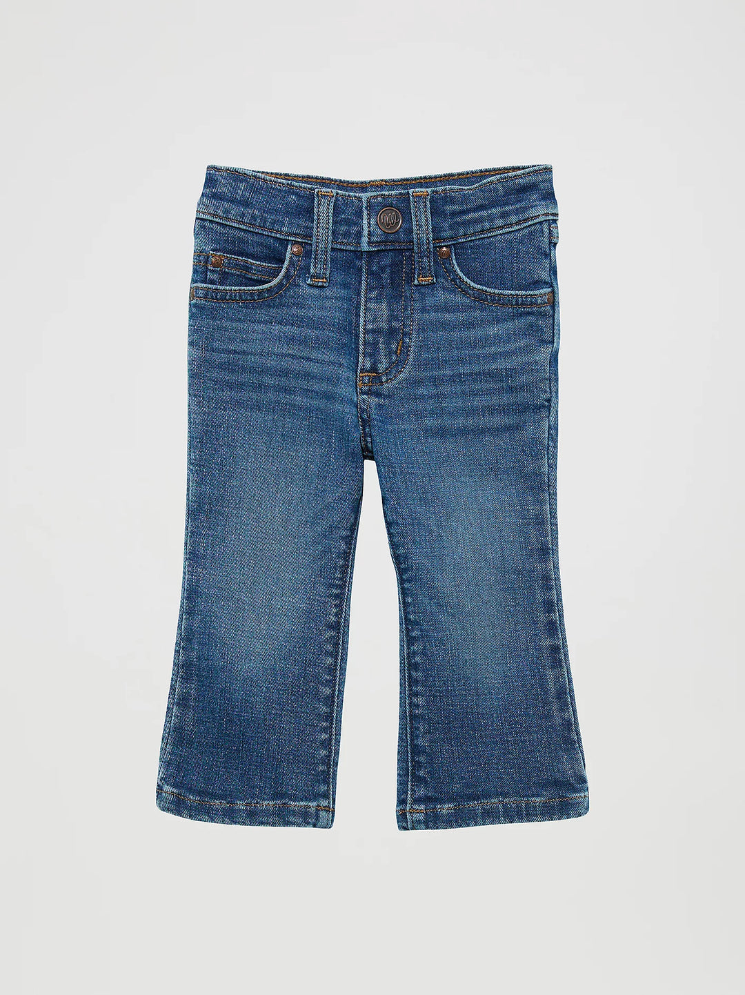 Wrangler - Girls Stitched Blue Jeans