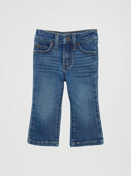 Wrangler - Girls Stitched Blue Jeans