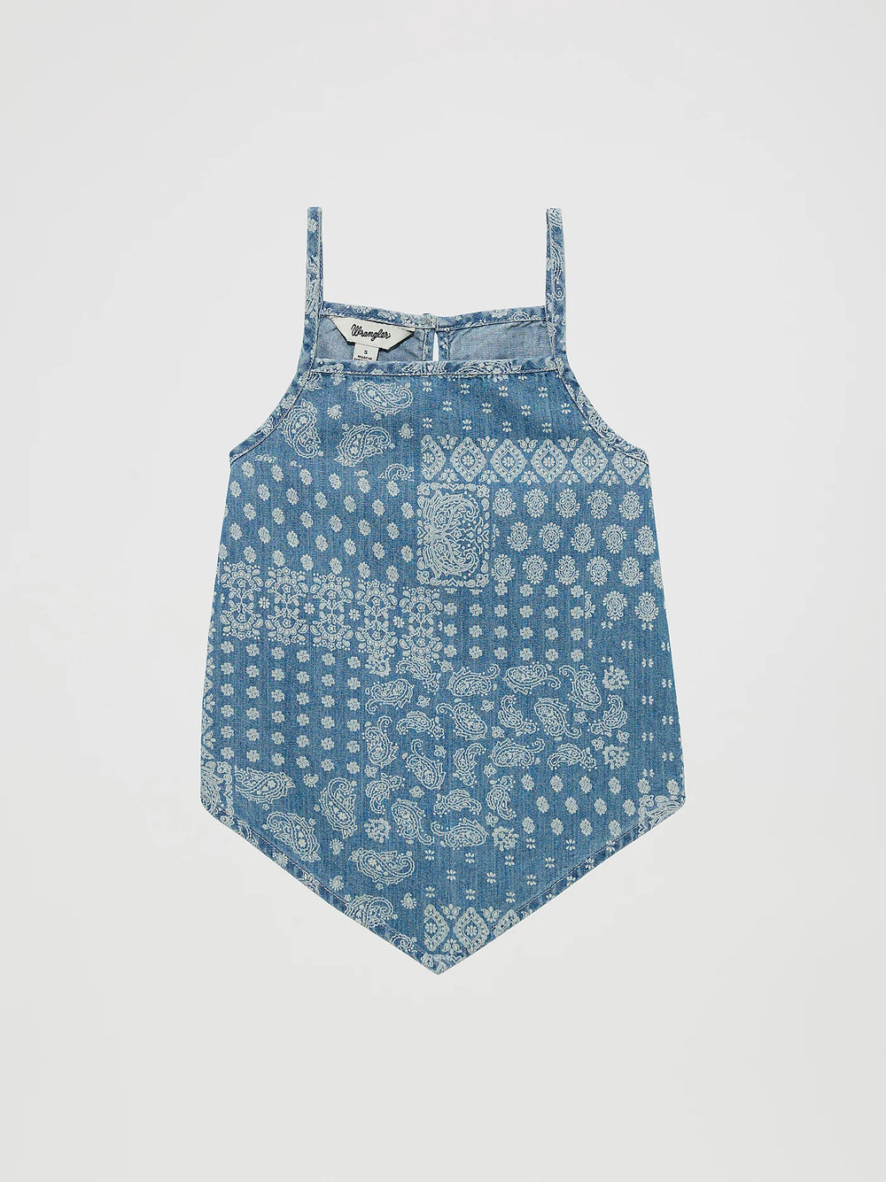 Wrangler - Girls Hankerchief Paisley Tank Top