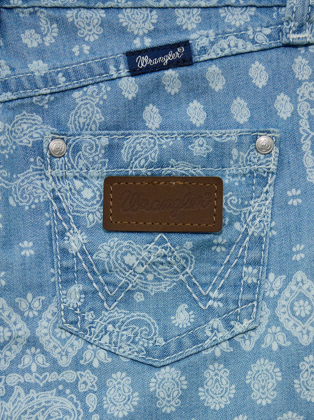 Wrangler - Girls Bandana Denim Skirt