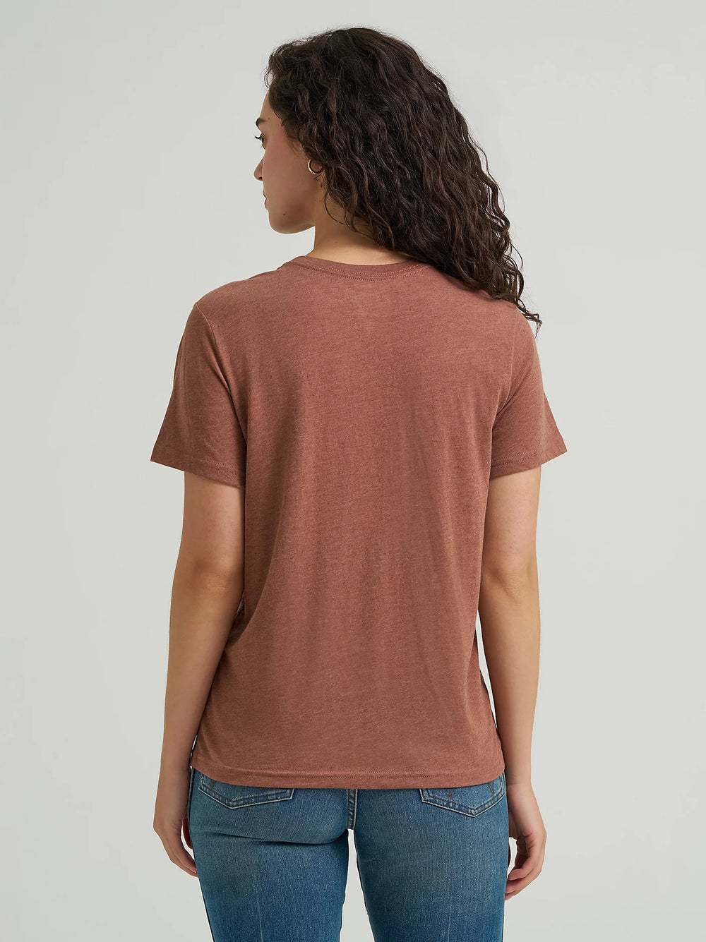 Wrangler - Womens Long Live Cowboys Tee