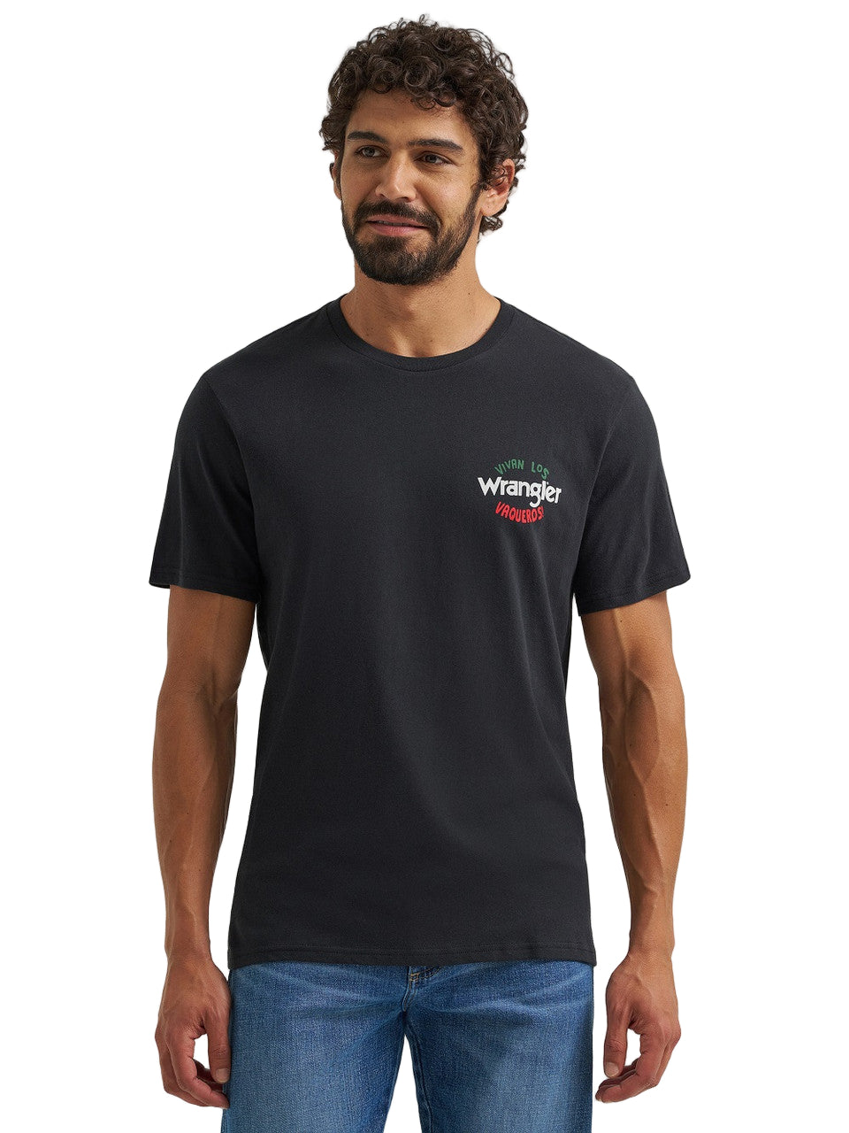 Wrangler - Mens Jet Black Tee