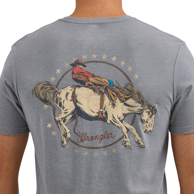 Wrangler - Mens Grey Monument Tee