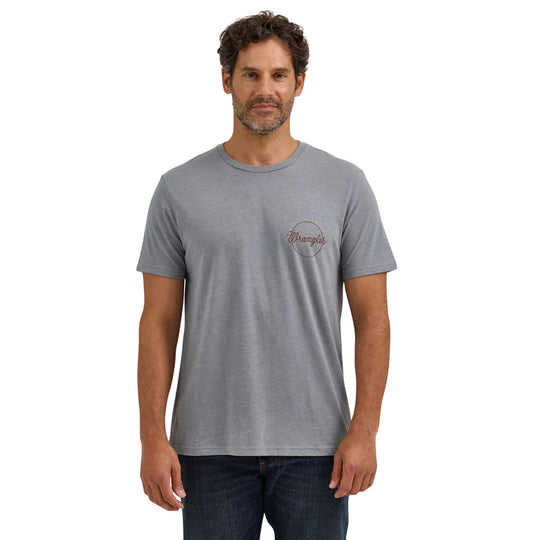 Wrangler - Mens Grey Monument Tee