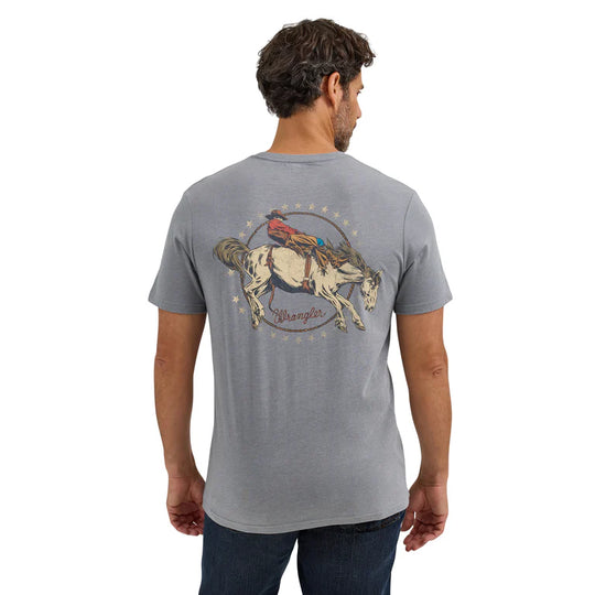 Wrangler - Mens Grey Monument Tee