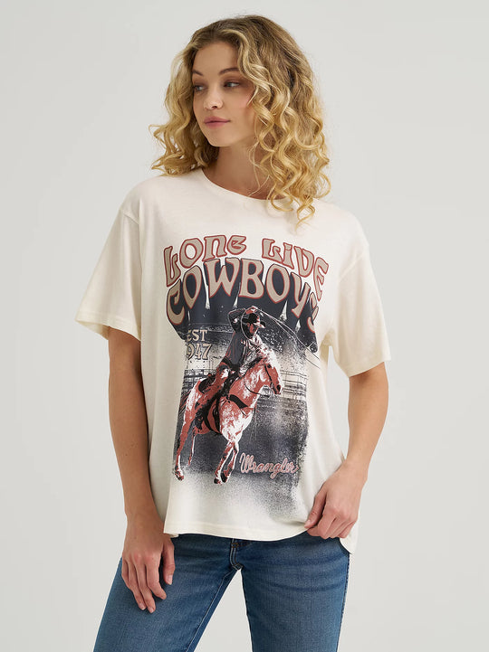 Wrangler - Womens Western Graphic Girlfriend Tee