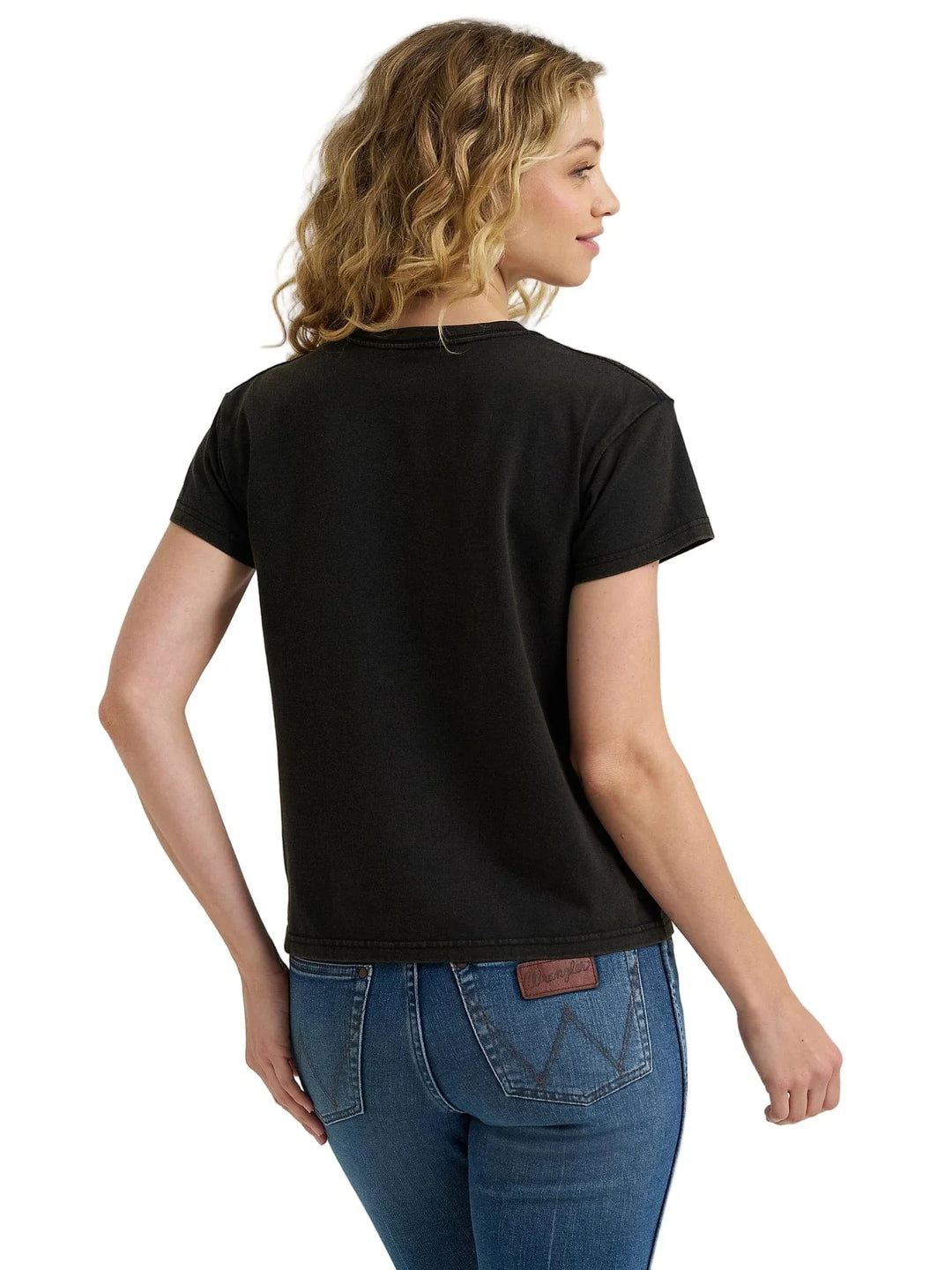 Wrangler - Womens Jet Black Tee