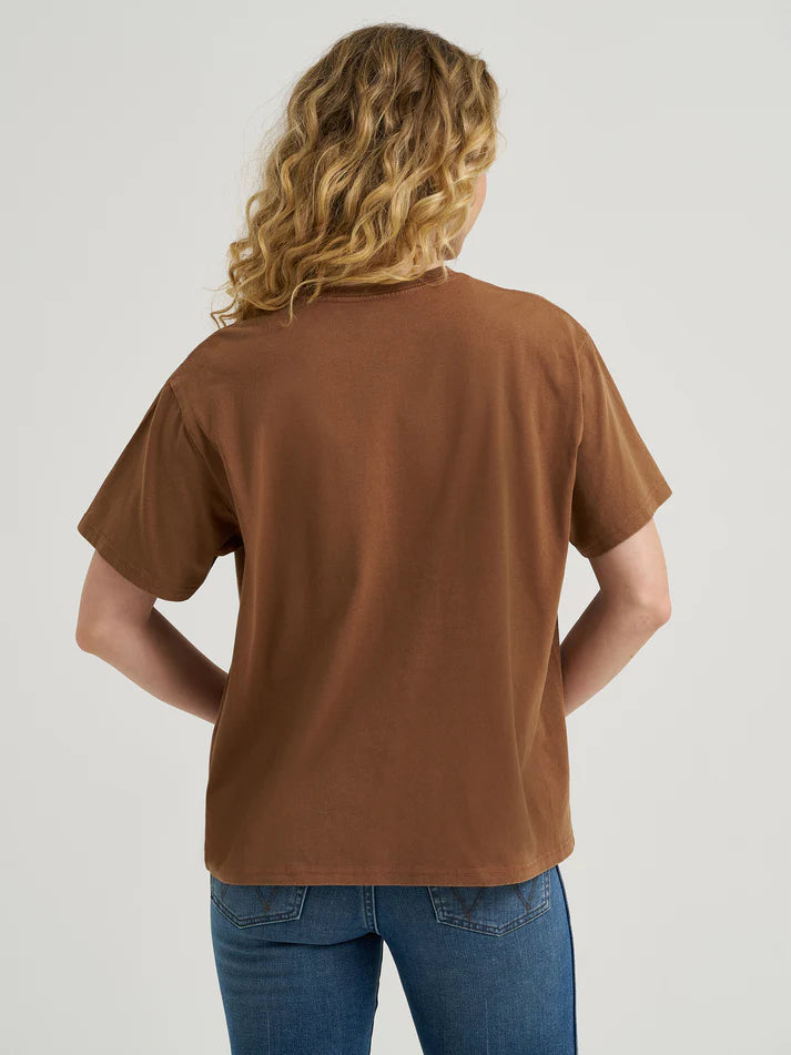Wrangler - Womens Oversized Yee Haw Tee