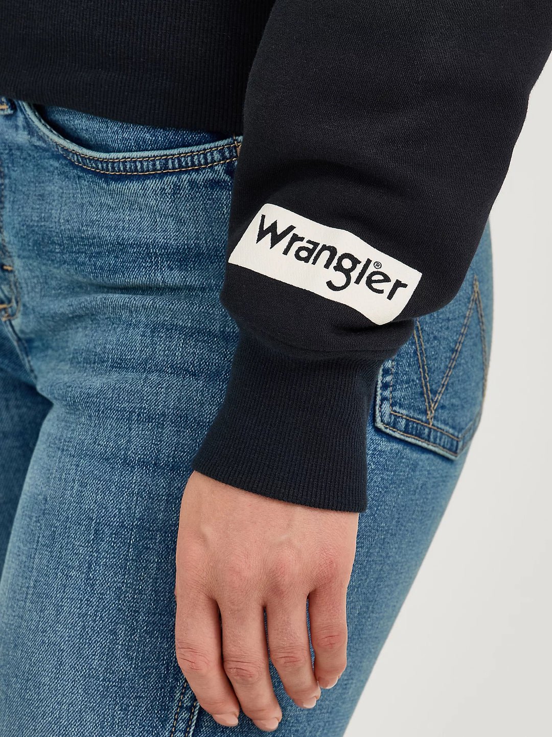 Wrangler - Womens Long Live Cowboy Sweatshirt