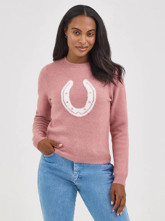 Wrangler - Womens Horseshoe Sweater