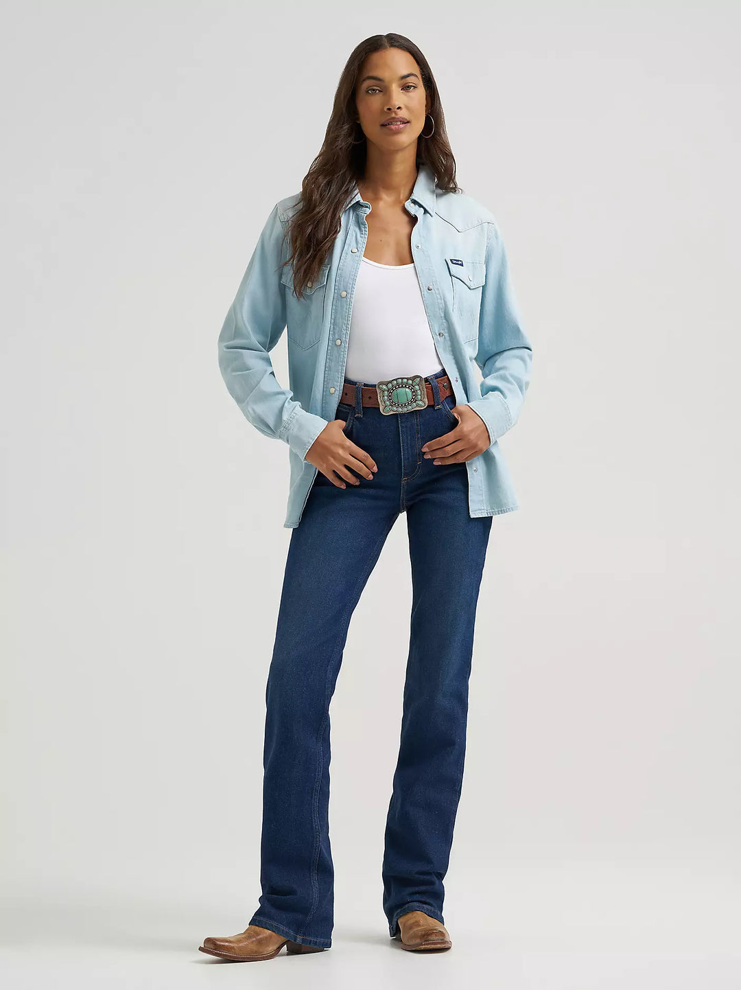 Wrangler - Women's High Rise Rodeo Bootcut Riding Jean - Camila