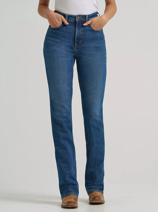Wrangler - Women's High Rise Rodeo Bootcut Riding Jean - Lillian