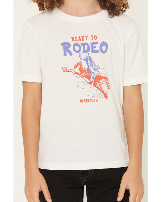 Wrangler - Boys Ready to Rodeo Graphic Tee