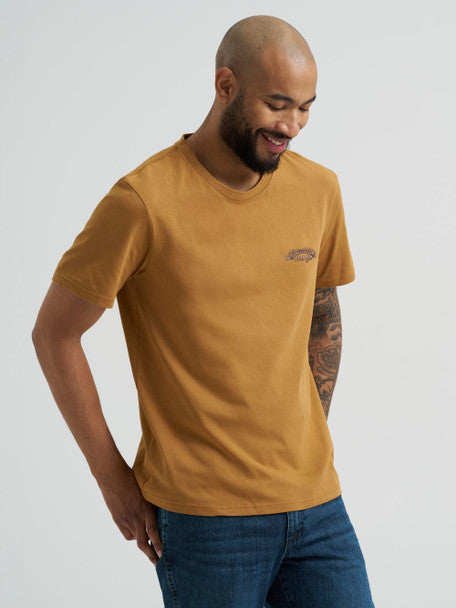 Wrangler - Mens Tobacco Graphics Tee