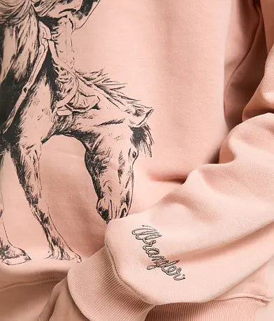 Wrangler - Womens Western Graphic Pullover
