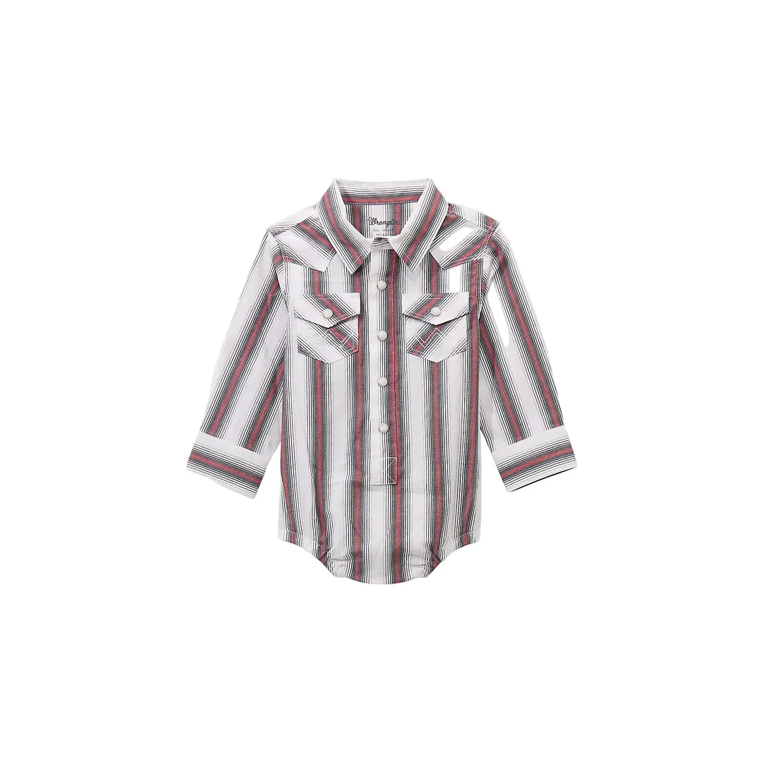 Wrangler - Baby Western Snap Bodysuit