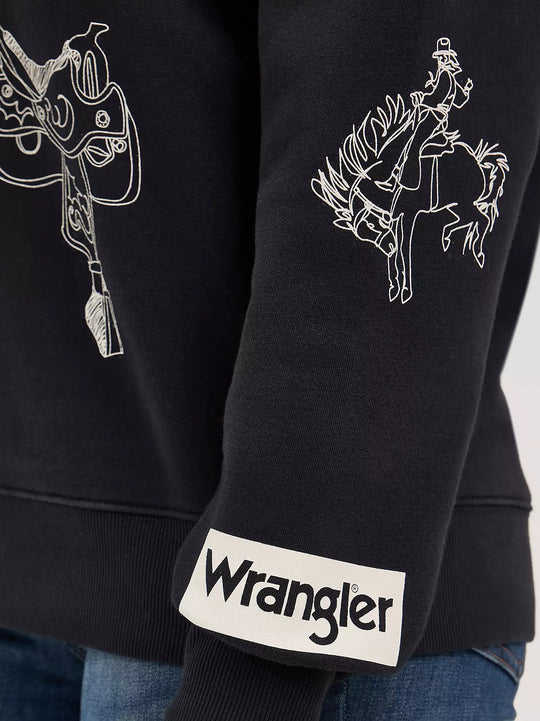 Wrangler- Women's Icons Pullover Sweatshirt
