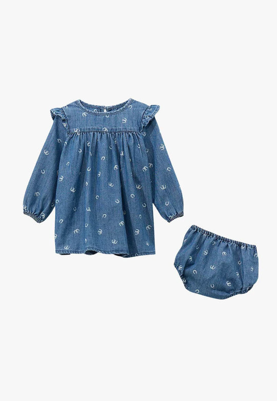 Wrangler - Baby Trapeze Long Sleeve Dress