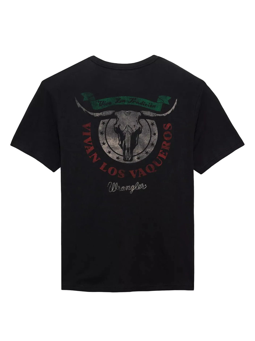 Wrangler - Mens Black Viva La Tee