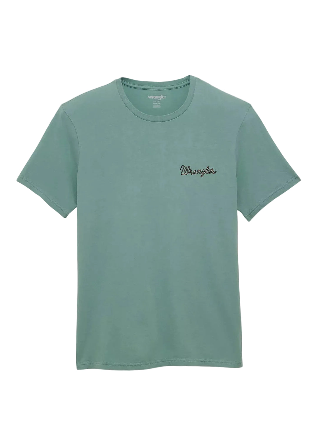 Wrangler - Teal Praying Cowboy Tee